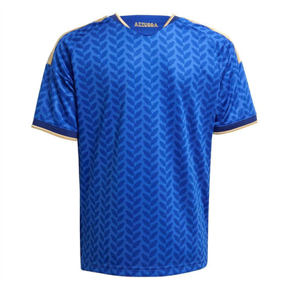 Blue-White - Back - Adidas Childrens-Kids World Cup 2026 Italian Home Shirt