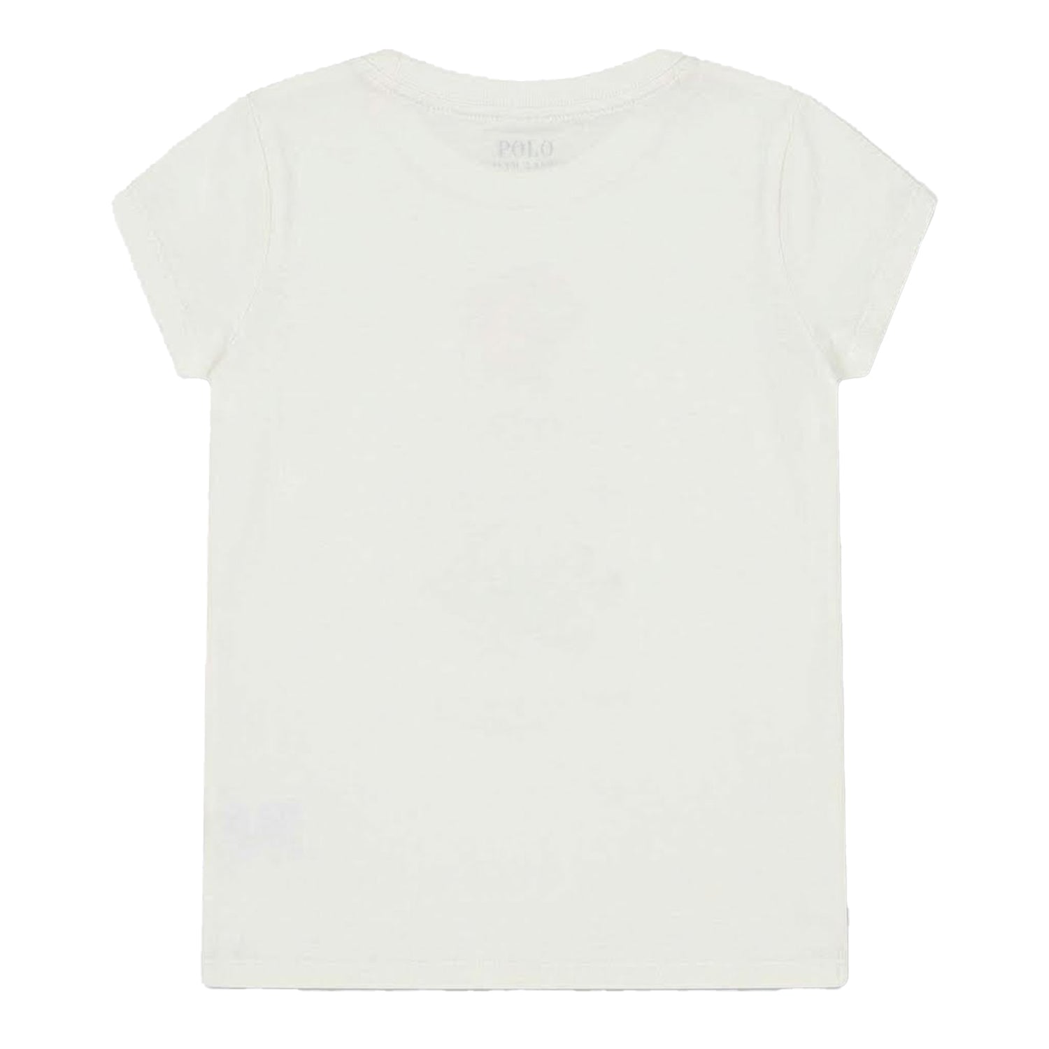 White - Back - Ralph Lauren Childrens-Kids Polo Bear T-Shirt