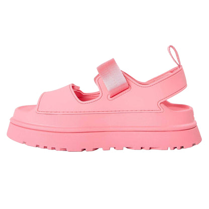Pink-Diamond - Back - UGG Girls Glow Platform Sandals