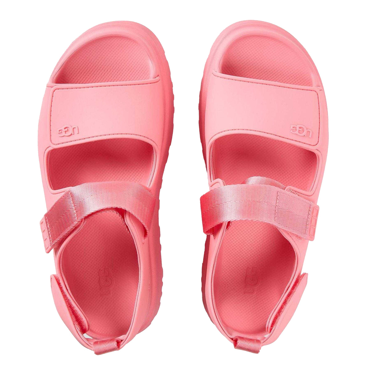 Pink-Diamond - Side - UGG Girls Glow Platform Sandals