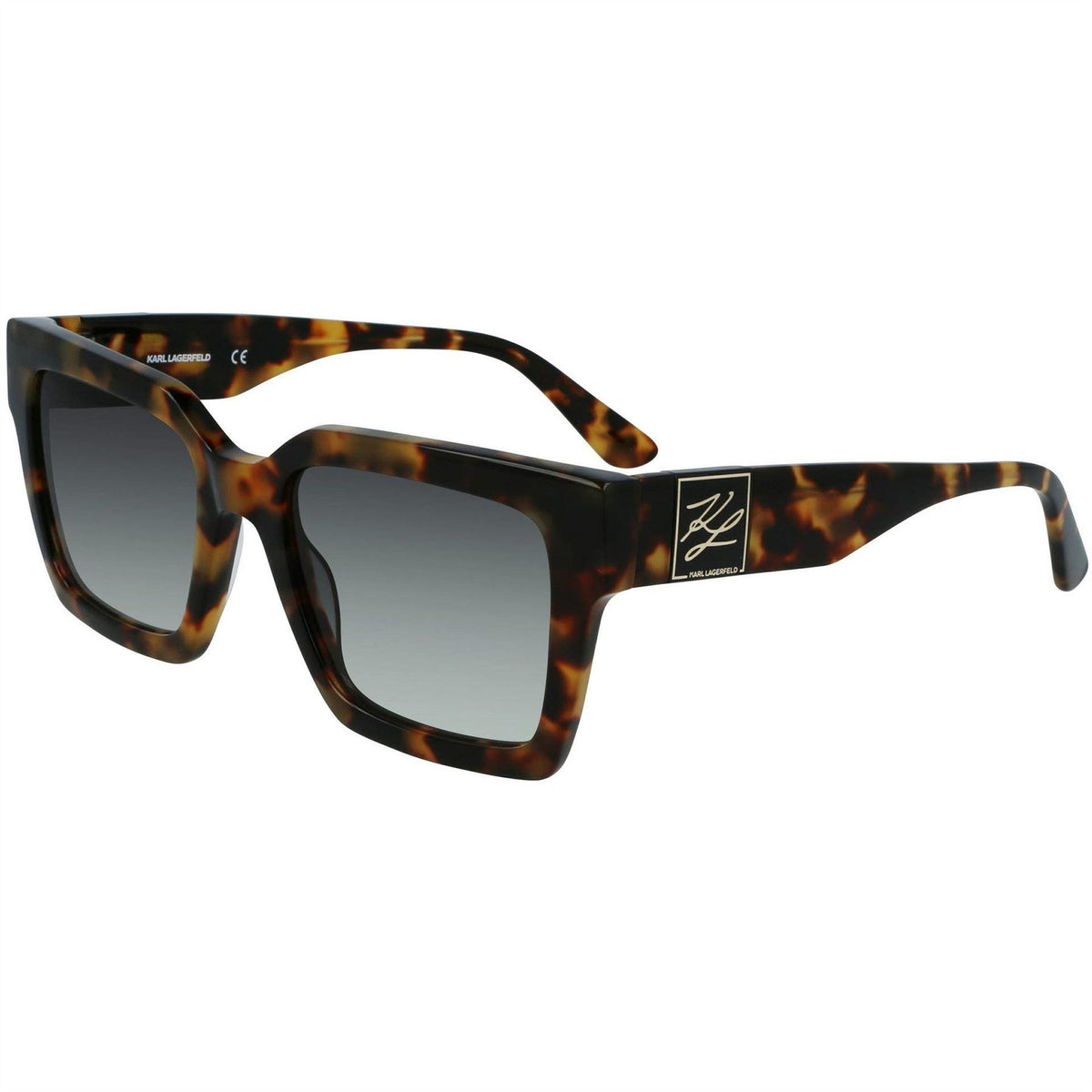 Tortoise - Lifestyle - Karl Lagerfeld Womens-Ladies Rectangle Sunglasses