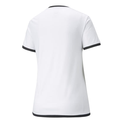 White-Black - Back - Puma Womens-Ladies Team Liga Jersey