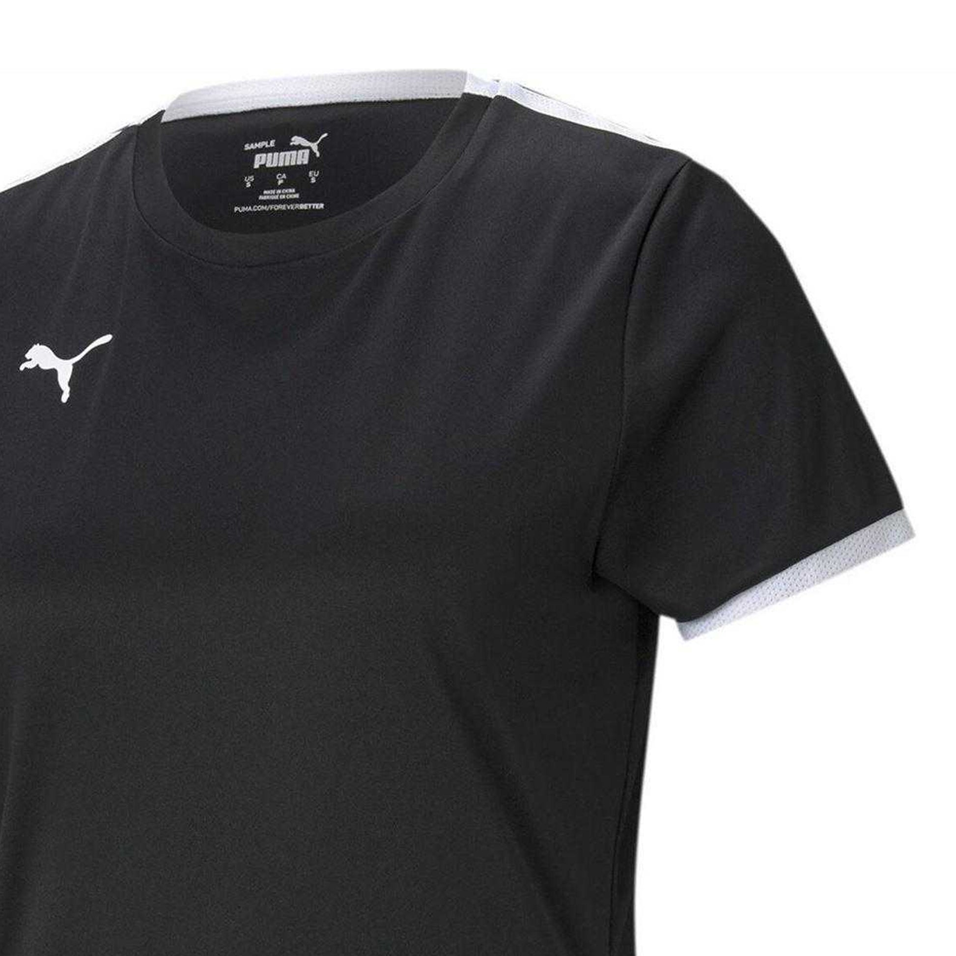 Black - Side - Puma Womens-Ladies Team Liga Jersey