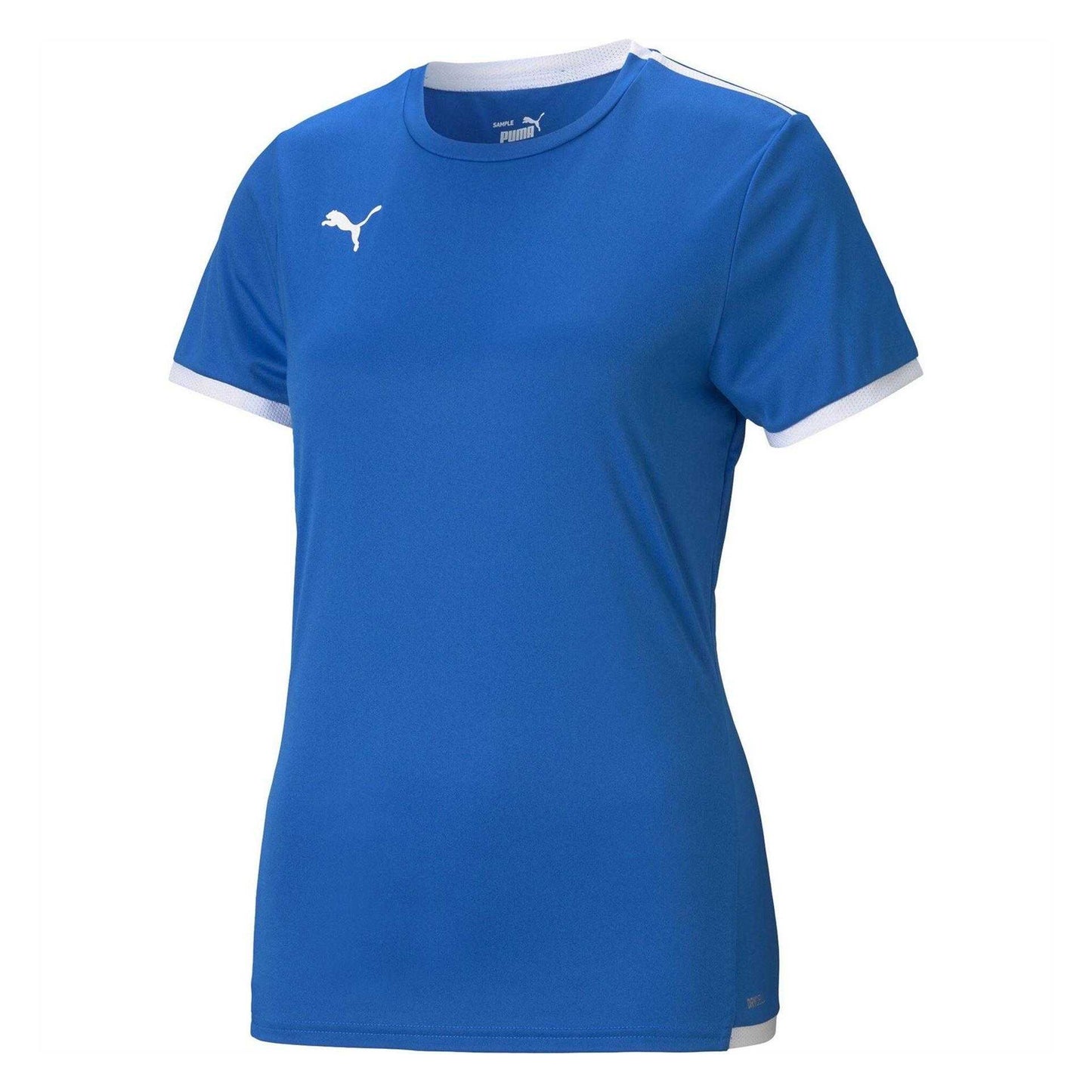 Blue - Front - Puma Womens-Ladies Team Liga Jersey