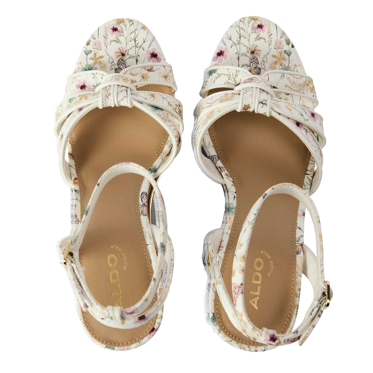 Multicoloured - Side - Aldo Womens-Ladies Wedge Sandals