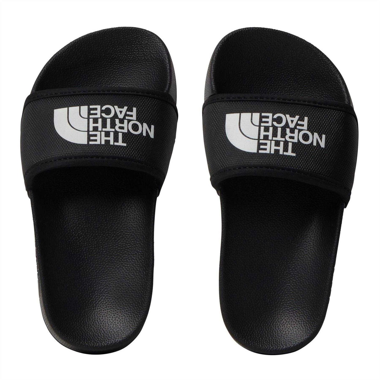 Black - Side - The North Face Childrens-Kids Base Camp Slide III Open Toe Slides