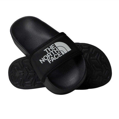 Black - Pack Shot - The North Face Childrens-Kids Base Camp Slide III Open Toe Slides