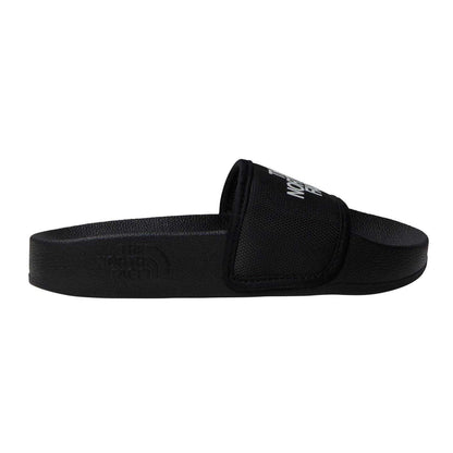 Black - Front - The North Face Childrens-Kids Base Camp Slide III Open Toe Slides