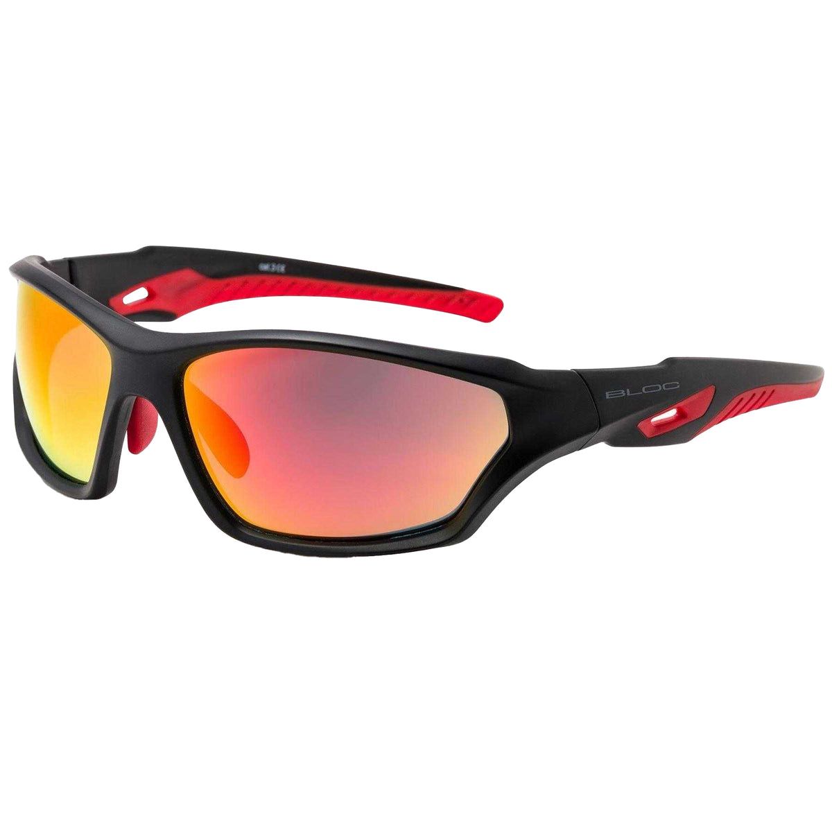 Red - Front - Bloc Mens Beck Sunglasses