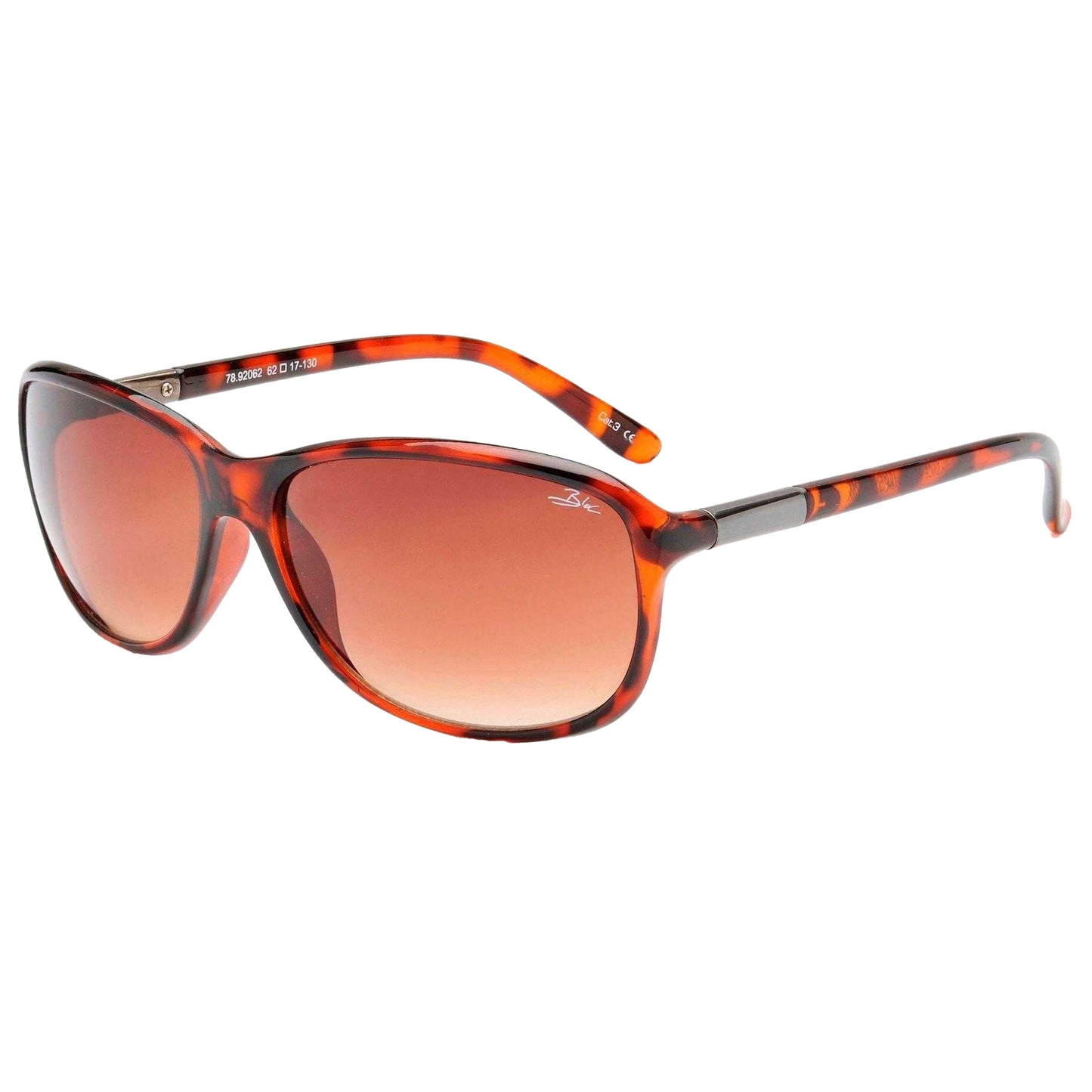 Brown-Black - Front - Bloc Womens-Ladies Bee Sunglasses