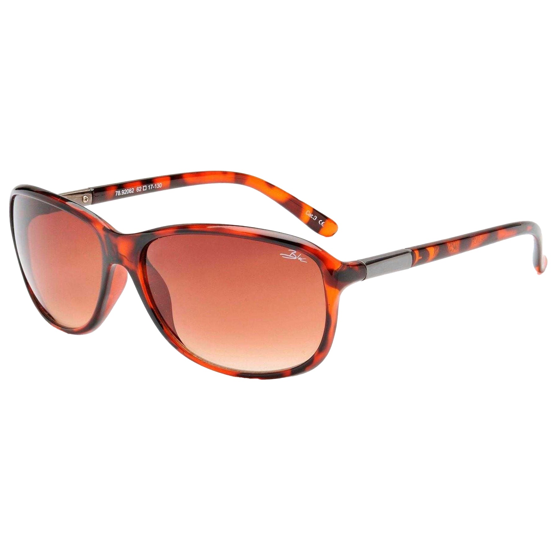 Brown-Black - Front - Bloc Womens-Ladies Bee Sunglasses