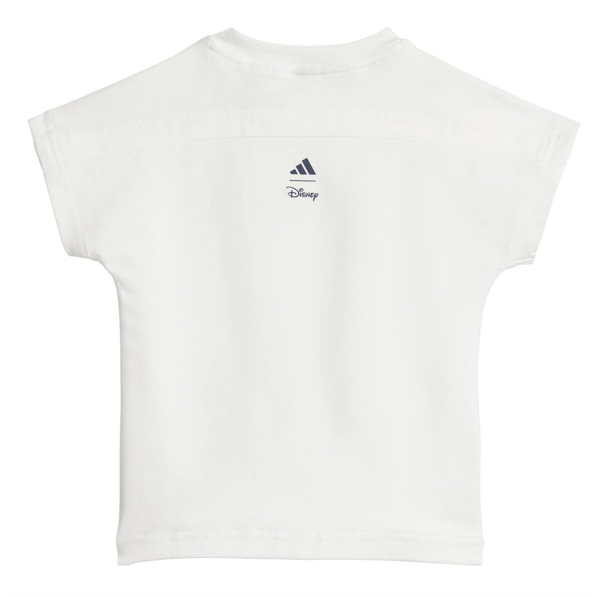 White-Dark Blue-Pink - Back - Adidas Baby Elsa & Anna Frozen Top And Trousers Set