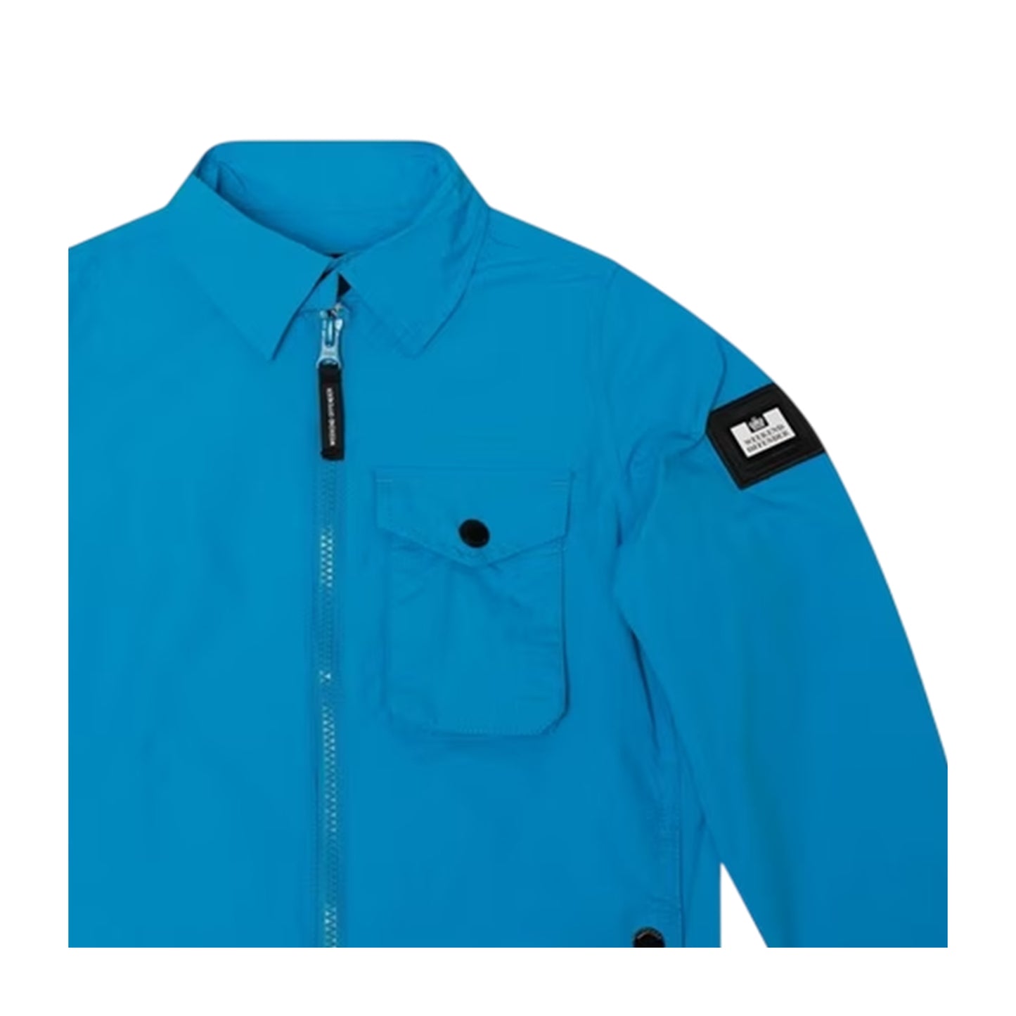 Blue Danube - Side - Weekend Offender Childrens-Kids Granville Chest Pocket Overshirt