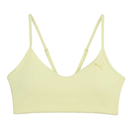Gold - Front - Puma Womens-Ladies Move Non-Wired Sports Bra