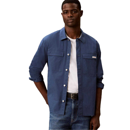 Dark Denim - Lifestyle - Calvin Klein Mens Jeans Overshirt