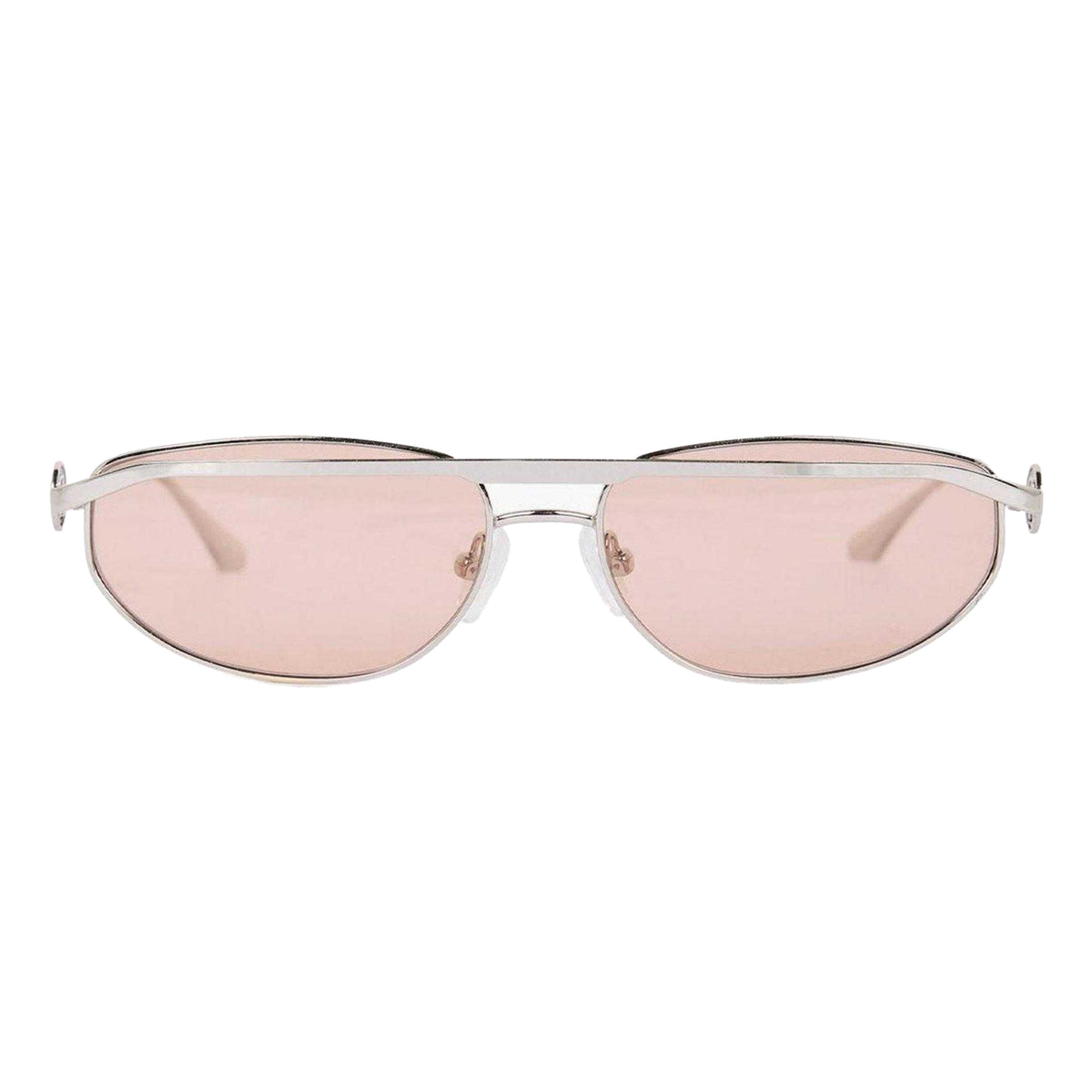 Silver-Brown - Front - Represent Mens Pilot Sunglasses