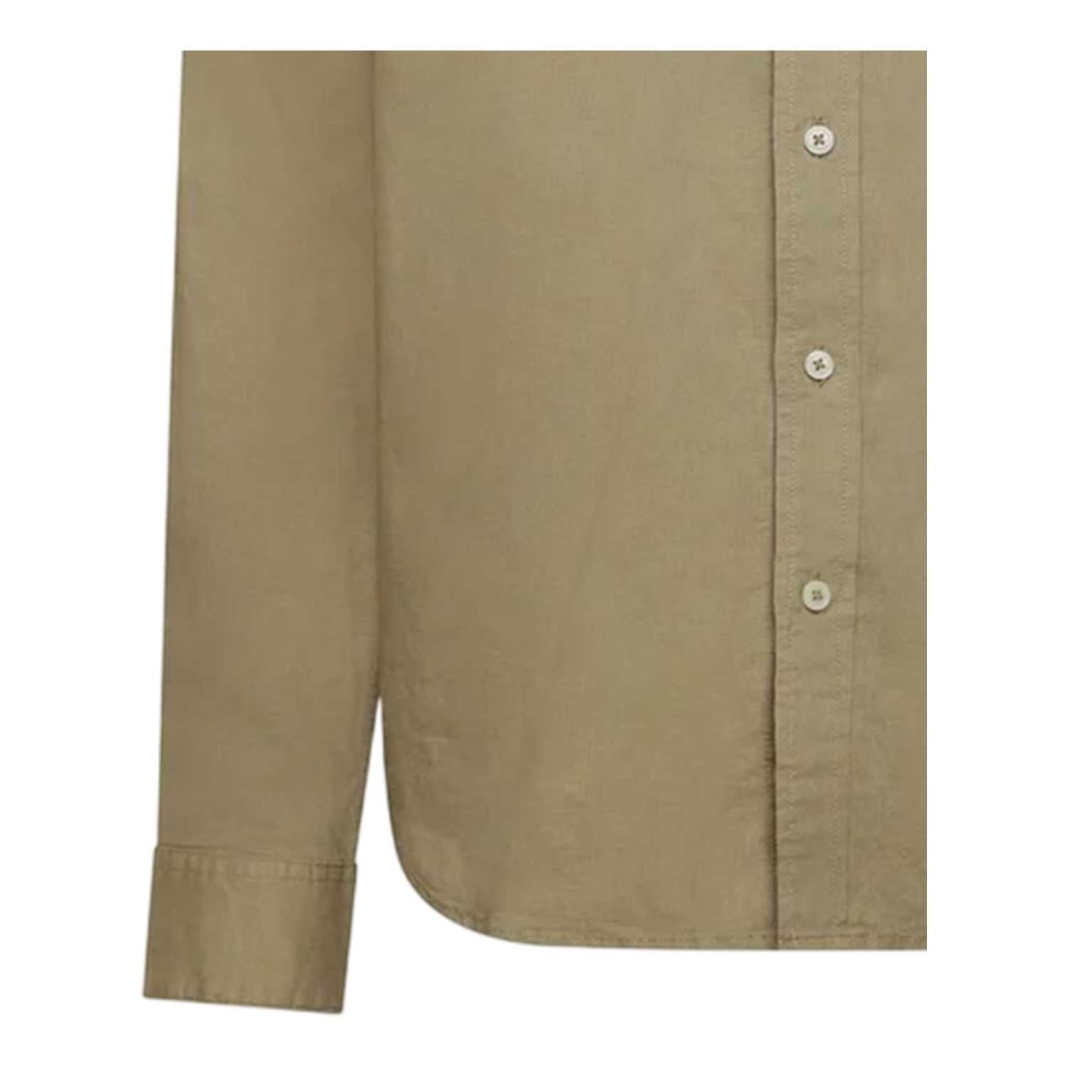 Cream - Lifestyle - Timberland Mens Lovell Lake Cotton Long-Sleeved Shirt