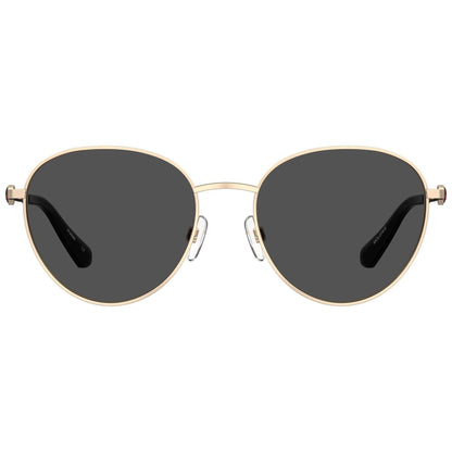 Rose Gold - Back - Moschino Mens Moscsun Round Sunglasses