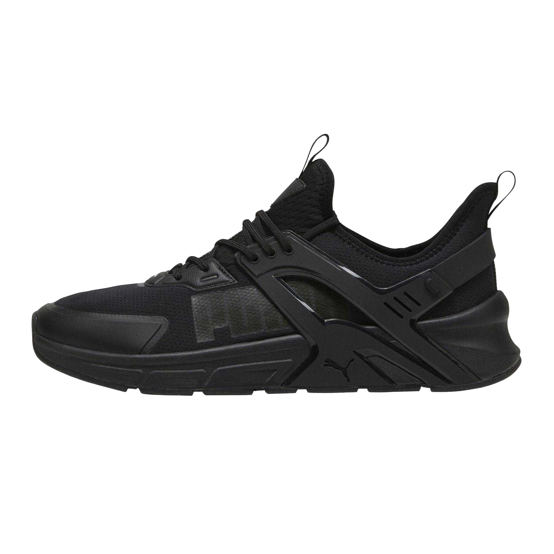 Puma Black - Back - Puma Mens Pacer Trainers
