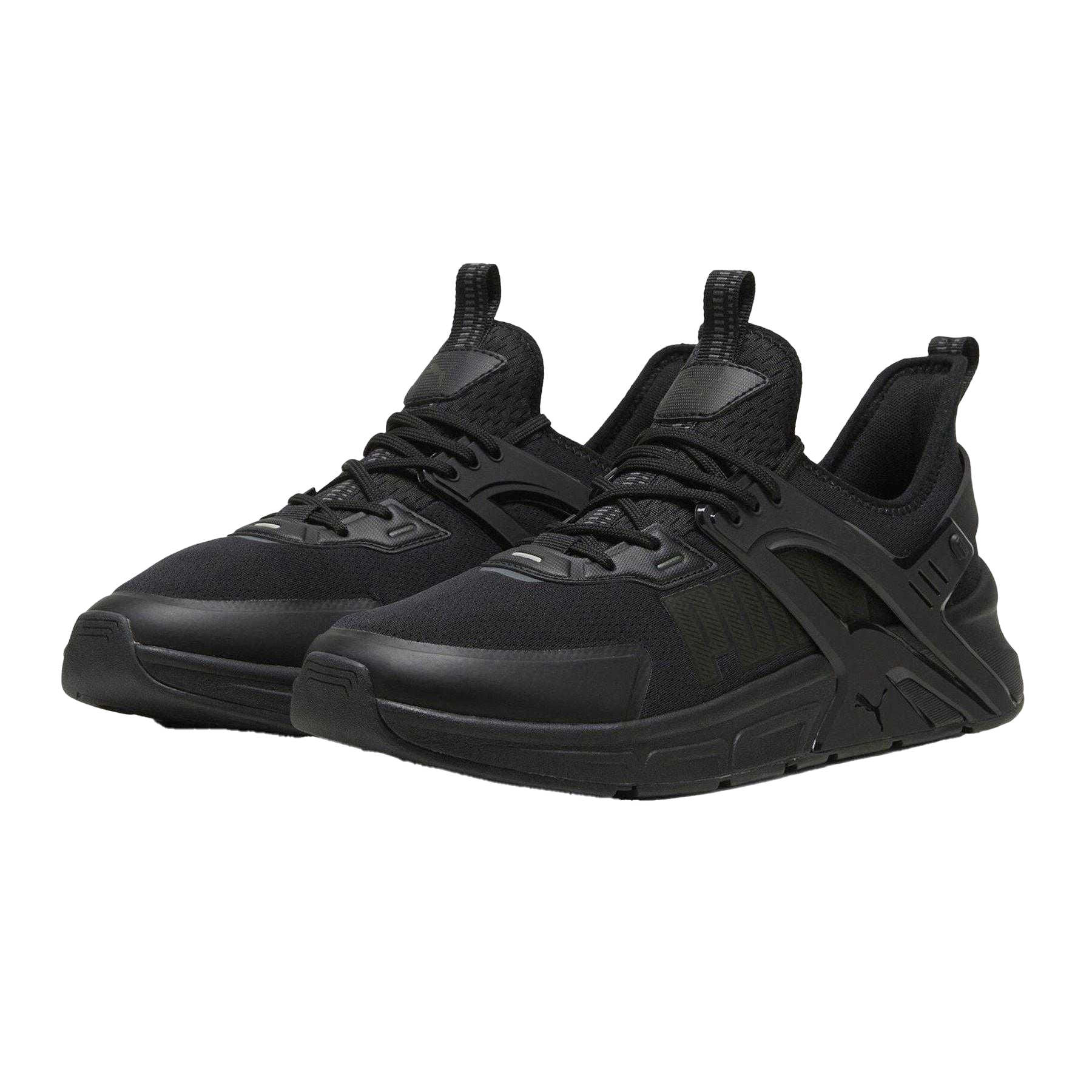 Puma Black - Pack Shot - Puma Mens Pacer Trainers