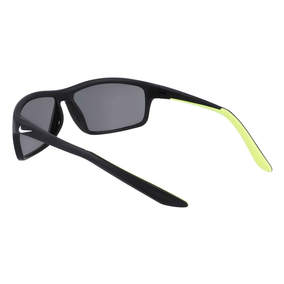 Black-Silver - Back - Nike Mens Rectangular Sunglasses
