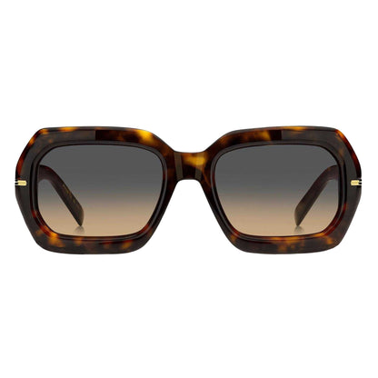 Havana - Back - Boss Womens-Ladies Rounded Sunglasses
