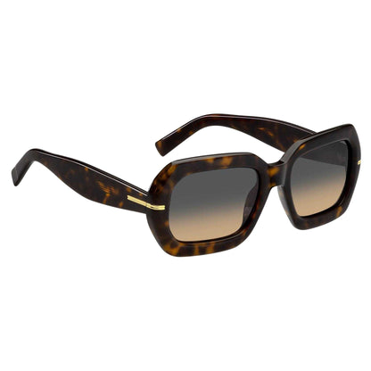Havana - Side - Boss Womens-Ladies Rounded Sunglasses