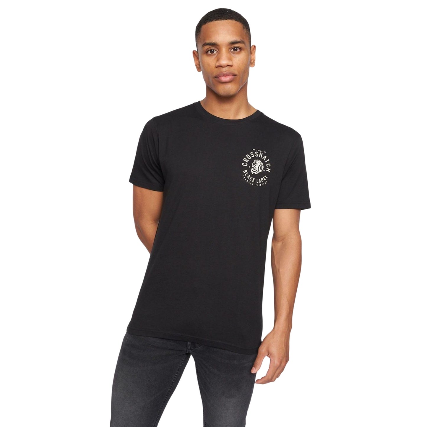 Multicoloured - Back - Crosshatch Mens Fremal T-Shirt (Pack of 5)