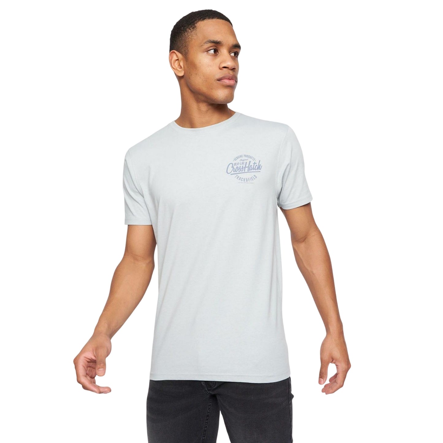 Multicoloured - Side - Crosshatch Mens Fremal T-Shirt (Pack of 5)