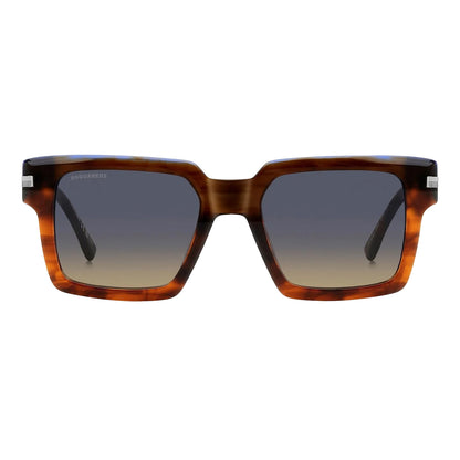 Brown - Front - DSquared2 Mens Square Sunglasses