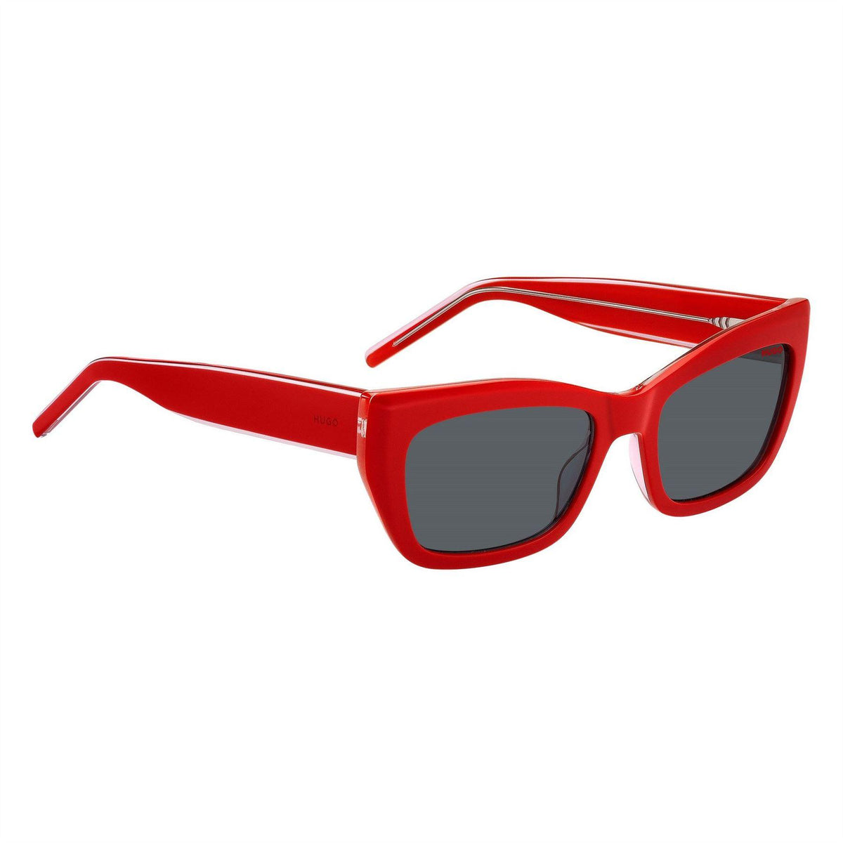 Red-Pink - Lifestyle - Hugo Womens-Ladies Cat Eye Sunglasses