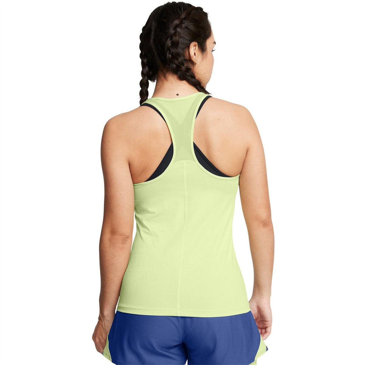 Green - Lifestyle - Under Armour Womens-Ladies Racerback Tank Top