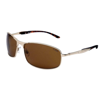 Gold - Back - Storm Mens Pilot Style Sunglasses