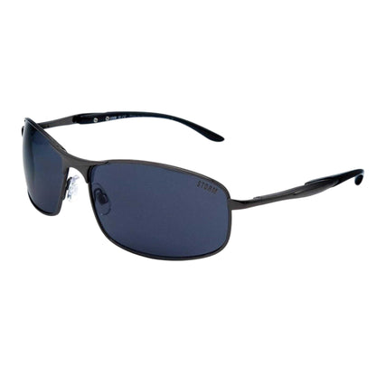 Silver - Back - Storm Mens Pilot Style Sunglasses