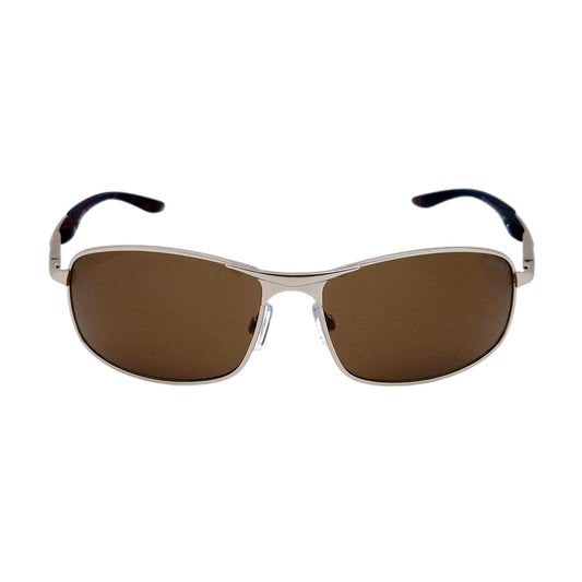 Gold - Front - Storm Mens Pilot Style Sunglasses