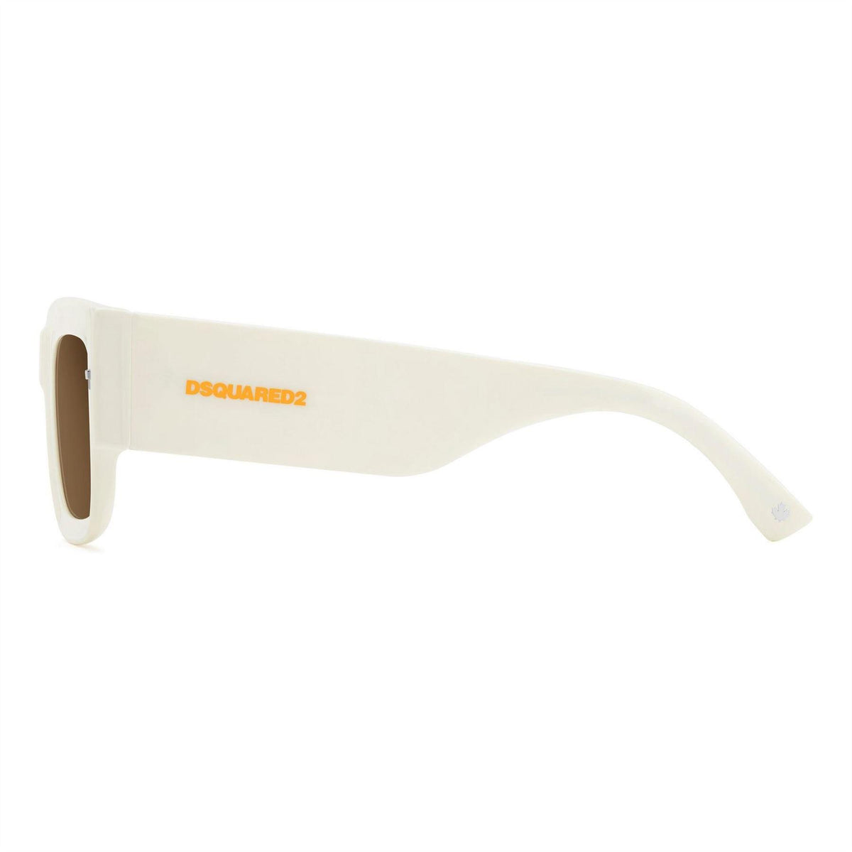 Ivory - Side - DSquared2 Mens Round Sunglasses