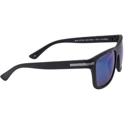 Black-Blue - Back - Bloc Mens Tide Sporty Sunglasses
