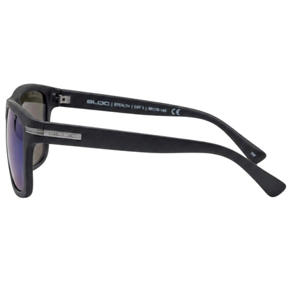 Black-Blue - Side - Bloc Mens Tide Sporty Sunglasses