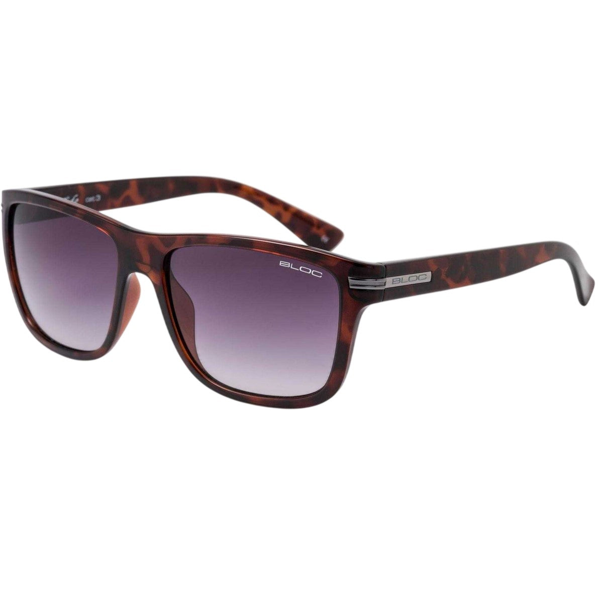 Brown - Front - Bloc Mens Tide Sporty Sunglasses