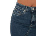 Denim - Side - Only Womens-Ladies Siri Denim Midi Skirt