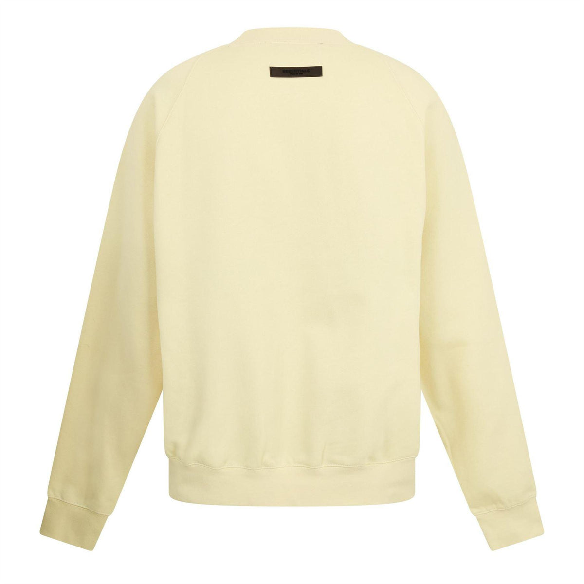Canary Yellow - Back - Fear Of God Essentials Mens Essentials Crew Neck Sweatshirt