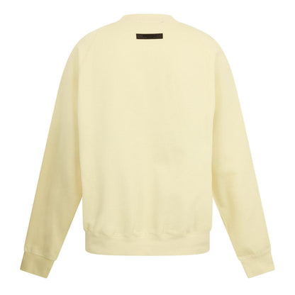 Canary Yellow - Back - Fear Of God Essentials Mens Essentials Crew Neck Sweatshirt