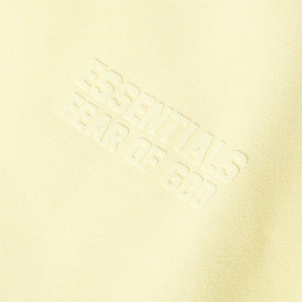 Canary Yellow - Side - Fear Of God Essentials Mens Essentials Crew Neck Sweatshirt