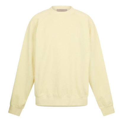 Canary Yellow - Front - Fear Of God Essentials Mens Essentials Crew Neck Sweatshirt