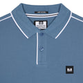 Blue-White - Lifestyle - Weekend Offender Mens Astola Piping Detail Polo Shirt