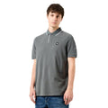 Grey-White - Pack Shot - Weekend Offender Mens Astola Piping Detail Polo Shirt