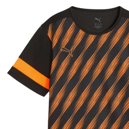 Black - Side - Puma Childrens-Kids Attacanto Performance T-Shirt