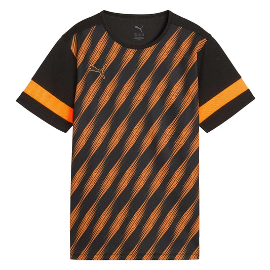 Black - Front - Puma Childrens-Kids Attacanto Performance T-Shirt
