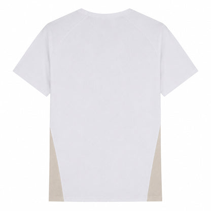 White-Silver - Back - On Womens-Ladies Performance Running Top