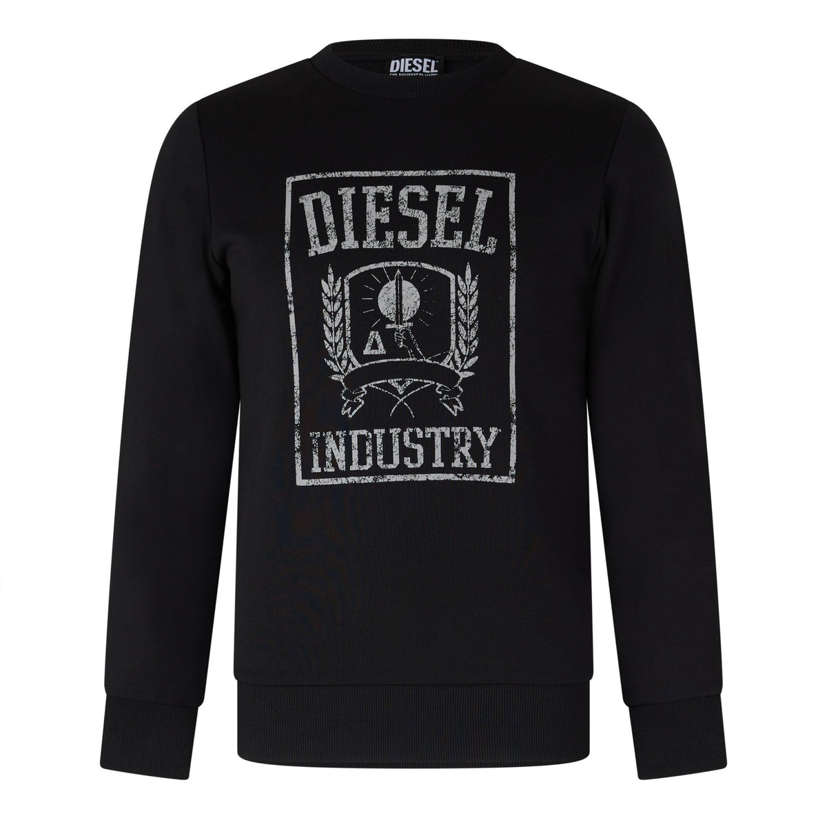 Caviar - Front - Diesel Mens Graphic Print Sweatshirt